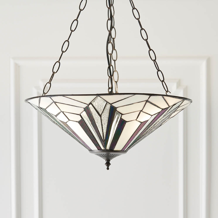 Endon 63936 - Candeeiro suspenso ASTORIA 3xE27/60W/230V diâmetro 48 cm