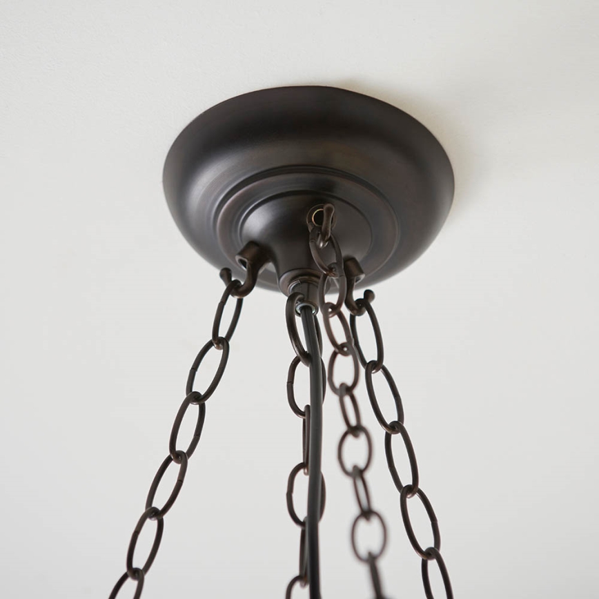Endon 63936 - Candeeiro suspenso ASTORIA 3xE27/60W/230V diâmetro 48 cm