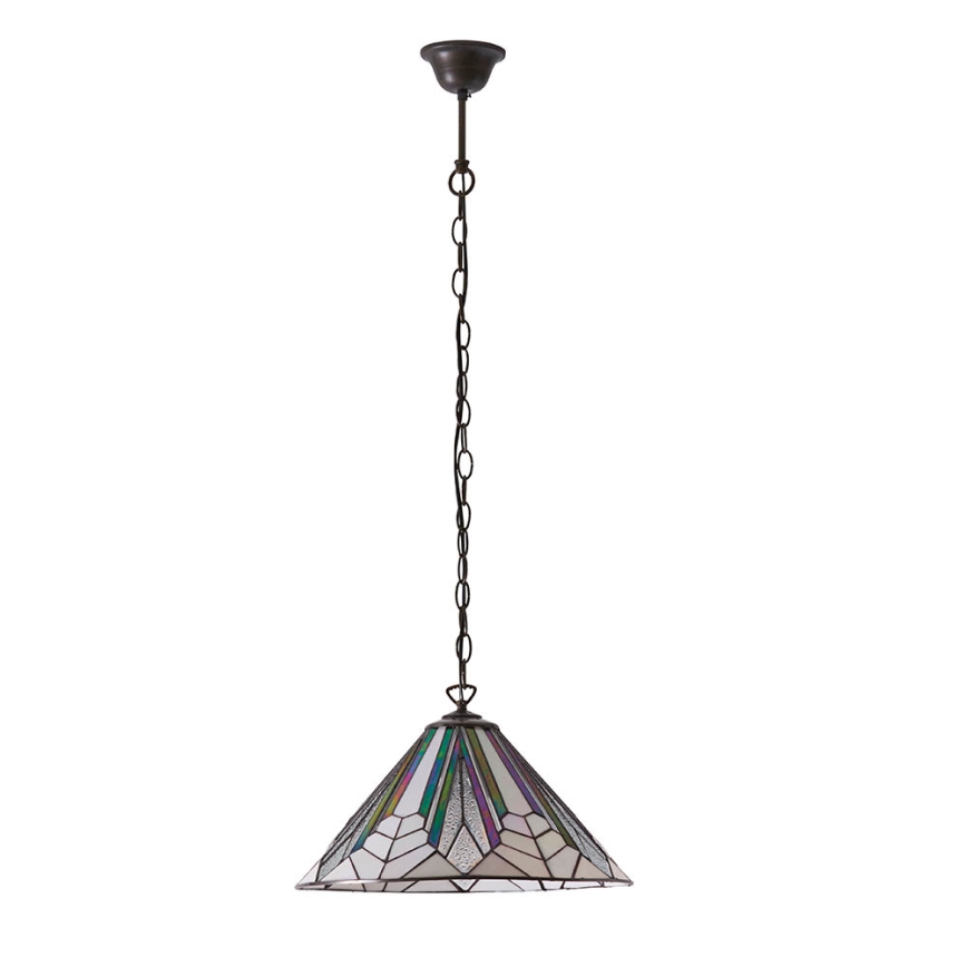 Endon 63937 - Candeeiro suspenso ASTORIA 1xE27/60W/230V diâmetro 40 cm