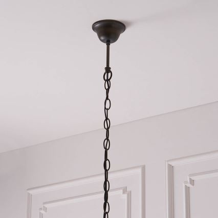 Endon 63937 - Candeeiro suspenso ASTORIA 1xE27/60W/230V diâmetro 40 cm