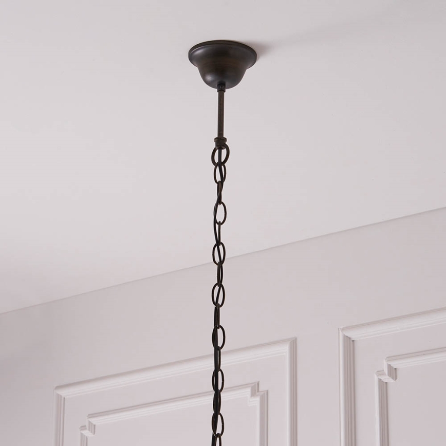 Endon 63937 - Candeeiro suspenso ASTORIA 1xE27/60W/230V diâmetro 40 cm