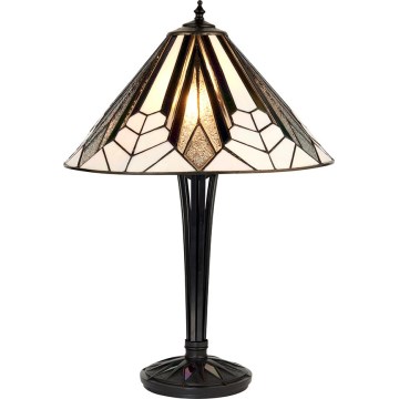 Endon 63939 - Candeeiro de mesa ASTORIA 1xE27/60W/230V Ø 40 cm