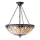 Endon 63976 - Lustre suspenso com corrente BROOKLYN 3xE27/60W/230V diâmetro 50 cm