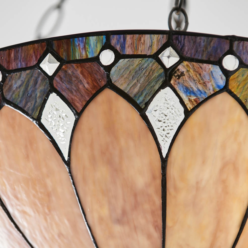 Endon 63976 - Lustre suspenso com corrente BROOKLYN 3xE27/60W/230V diâmetro 50 cm