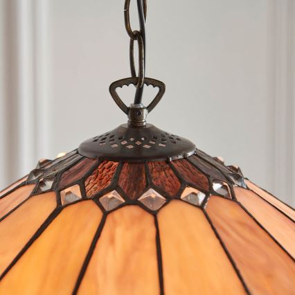 Endon 63977 - Candeeiro suspenso BROOKLYN 1xE27/60W/230V diâmetro 40 cm