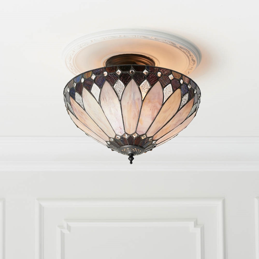 Endon 63978 - Candeeiro integrado BROOKLYN 3xE27/60W/230V diâmetro 40 cm
