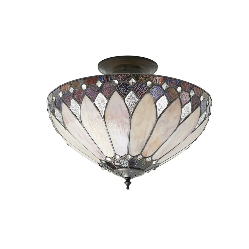 Endon 63978 - Candeeiro integrado BROOKLYN 3xE27/60W/230V diâmetro 40 cm