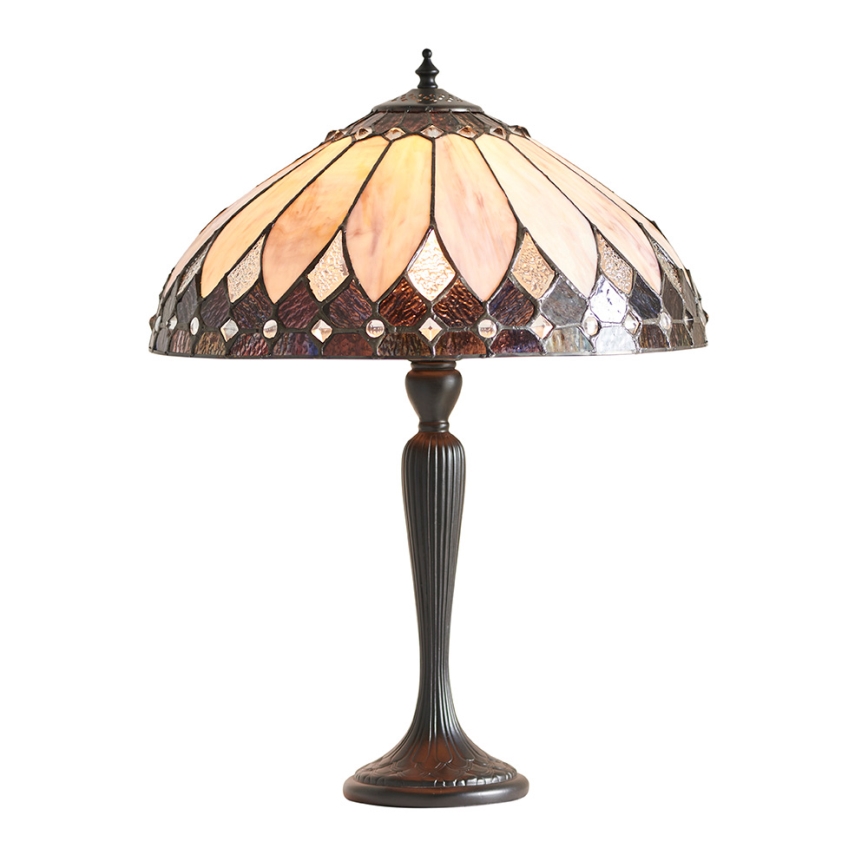 Endon 63982 - Candeeiro de mesa BROOKLYN 1xE27/60W/230V diâmetro 40 cm