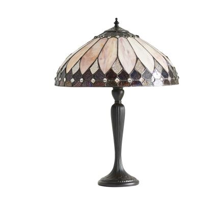 Endon 63982 - Candeeiro de mesa BROOKLYN 1xE27/60W/230V diâmetro 40 cm