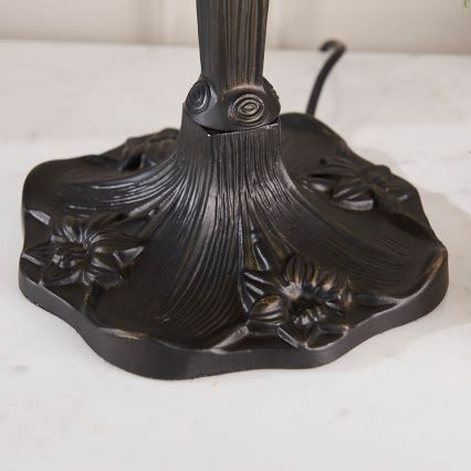 Endon 64090 - Candeeiro de mesa DRAGONFLY 2xE27/60W/230V Ø 30 cm