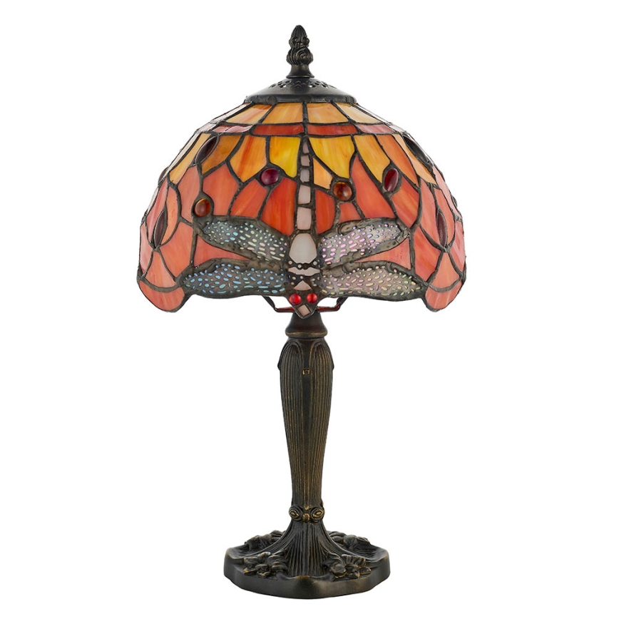 Endon 64091 - Candeeiro de mesa LIBÉLULA 1xE14/40W/230V diâmetro 20 cm