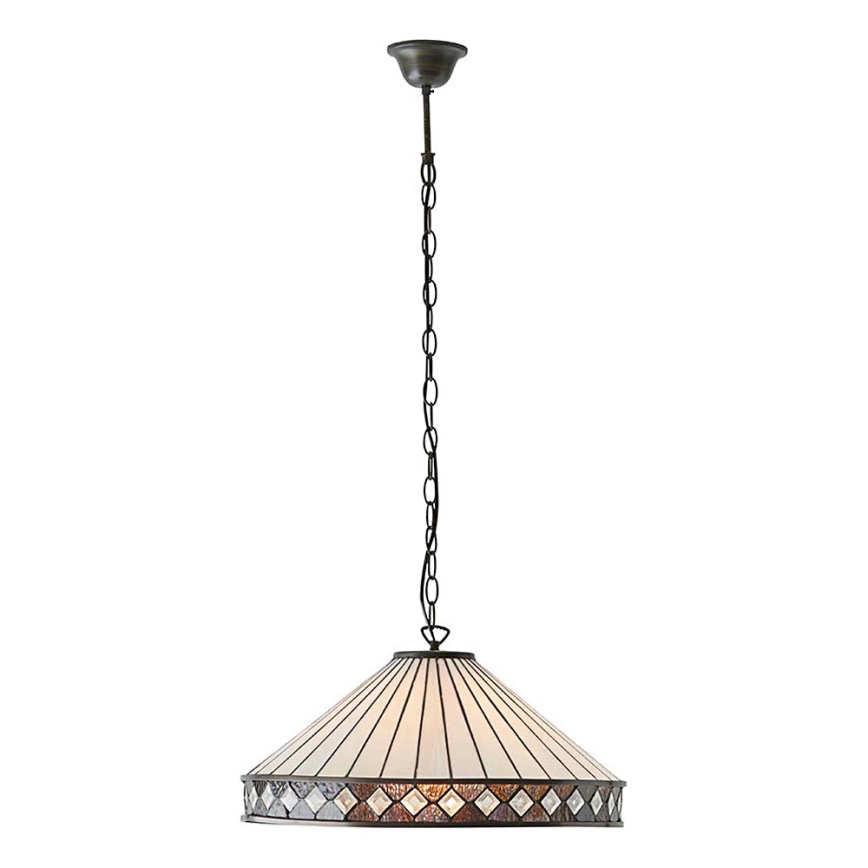 Endon 64147 - Candeeiro suspenso FARGO 1xE27/60W/230V diâmetro 50 cm