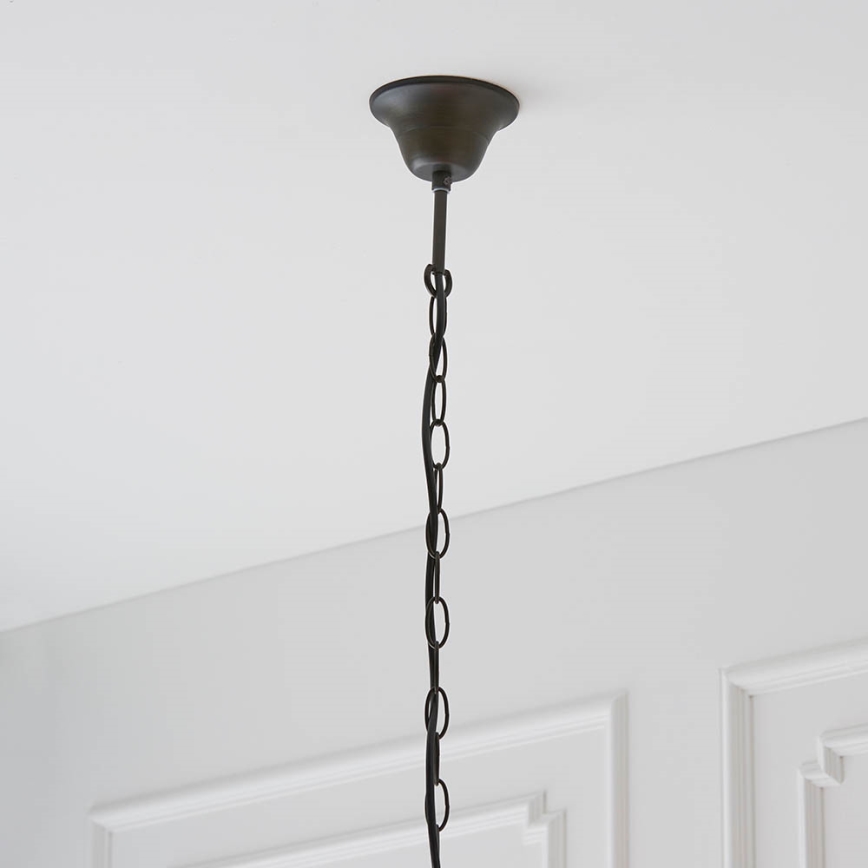 Endon 64147 - Candeeiro suspenso FARGO 1xE27/60W/230V diâmetro 50 cm