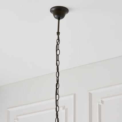 Endon 64162 - Candeeiro suspenso HECTOR 1xE27/60W/230V diâmetro 40 cm