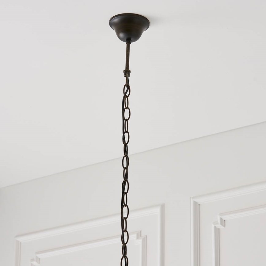 Endon 64162 - Candeeiro suspenso HECTOR 1xE27/60W/230V diâmetro 40 cm