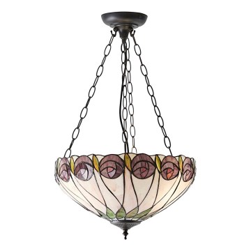 Endon 64175 - Candeeiro suspenso HUTCHINSON 3xE27/60W/230V diâmetro 40 cm