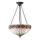 Endon 64175 - Candeeiro suspenso HUTCHINSON 3xE27/60W/230V diâmetro 40 cm