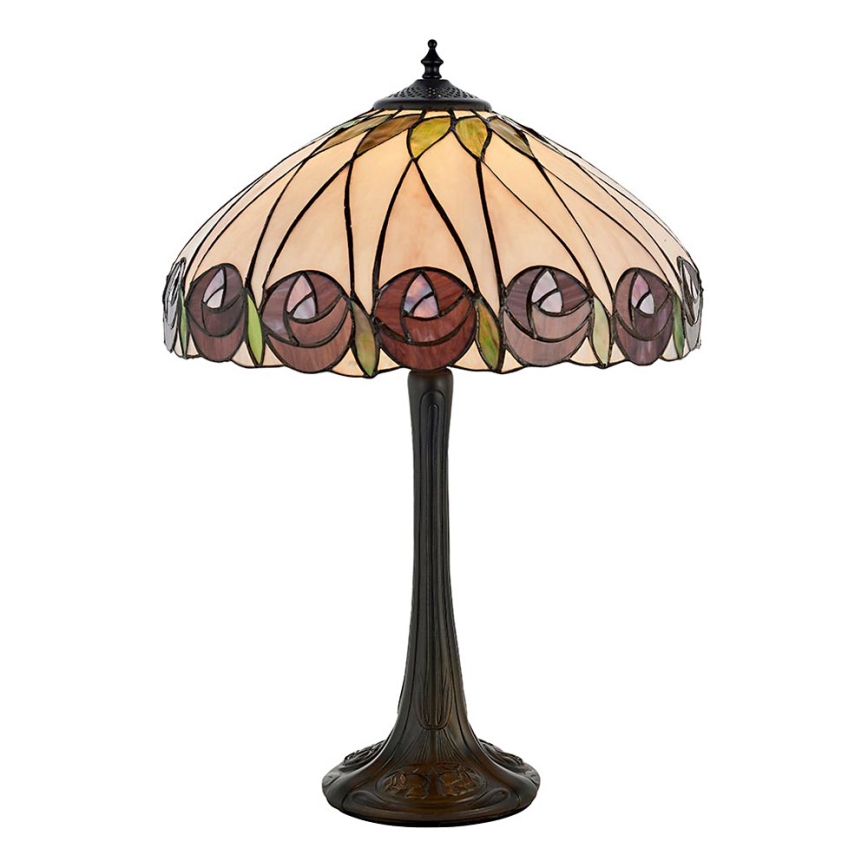 Endon 64177 - Candeeiro de mesa HUTCHINSON 1xE27/60W/230V diâmetro 40 cm