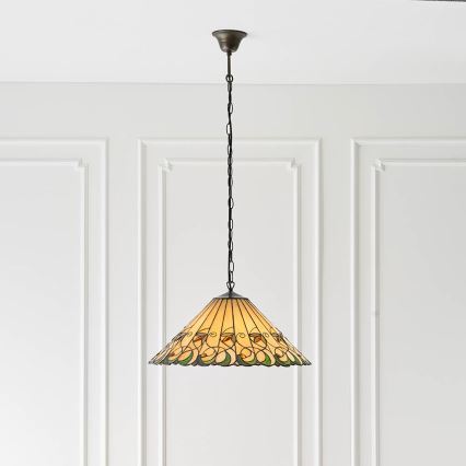 Endon 64194 - Candeeiro suspenso JAMELIA 3xE27/60W/230V diâmetro 50 cm