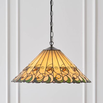 Endon 64194 - Candeeiro suspenso JAMELIA 3xE27/60W/230V diâmetro 50 cm