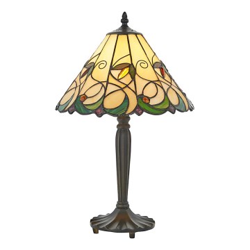 Endon 64195 - Candeeiro de mesa JAMELIA 1xE27/60W/230V Ø 31 cm