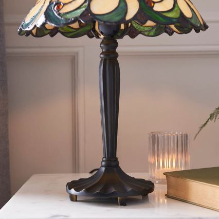 Endon 64195 - Candeeiro de mesa JAMELIA 1xE27/60W/230V Ø 31 cm