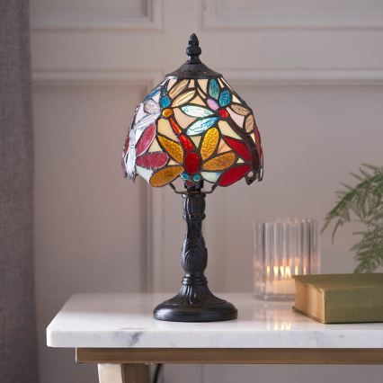Endon 64246 - Candeeiro de mesa LORETTE 1xE14/40W/230V diâmetro 15 cm