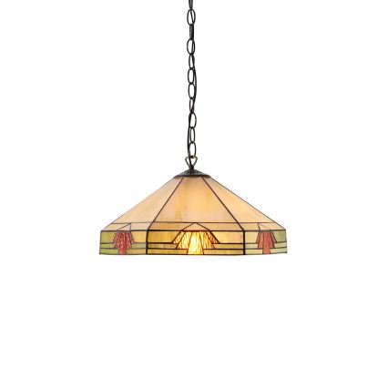 Endon 64285 - Candeeiro suspenso NEVADA 1xE27/60W/230V diâmetro 35 cm