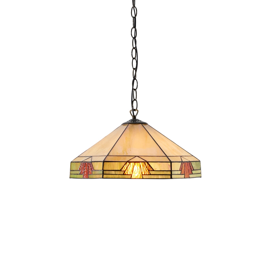 Endon 64285 - Candeeiro suspenso NEVADA 1xE27/60W/230V diâmetro 35 cm