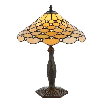 Endon 64301 - Candeeiro de mesa PEARL 1xE27/60W/230V diâmetro 37 cm