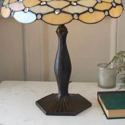 Endon 64301 - Candeeiro de mesa PEARL 1xE27/60W/230V diâmetro 37 cm