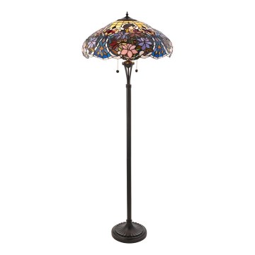 Endon 64323 - Candeeiro de pé SULLIVAN 2xE27/60W/230V Ø 56 cm