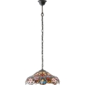 Endon 64325 - Lustre com corrente SULLIVAN 1xE27/60W/230V, diâmetro 40 cm