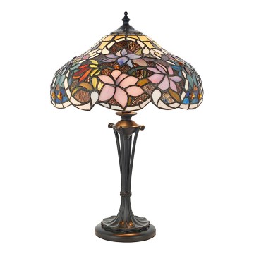 Endon 64327 - Candeeiro de mesa SULLIVAN 2xE14/40W/230V diâmetro 30 cm