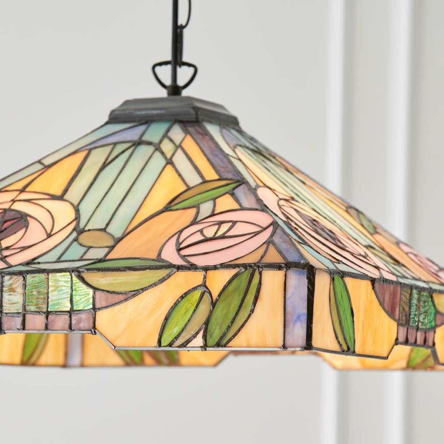 Endon 64384 - Lustre com corrente WILLOW 3xE27/60W/230V