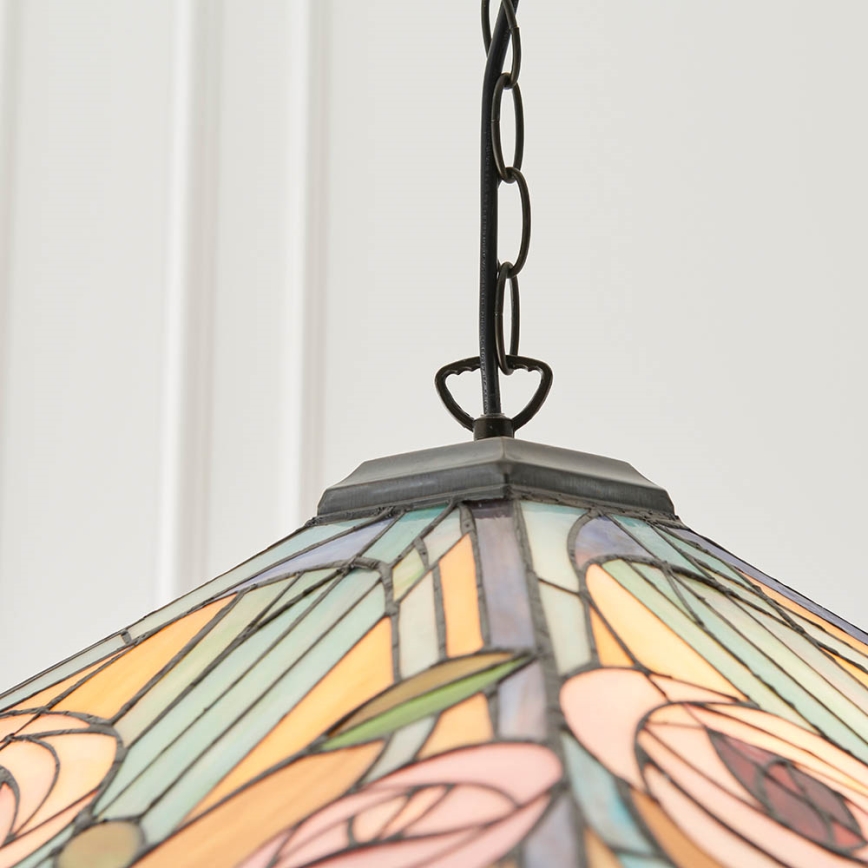 Endon 64384 - Lustre com corrente WILLOW 3xE27/60W/230V
