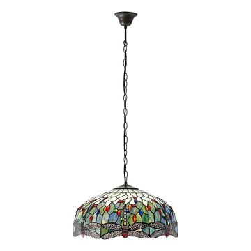 Endon 66148 - Candeeiro suspenso LIBÉLULA 3xE27/60W/230V diâmetro 50 cm
