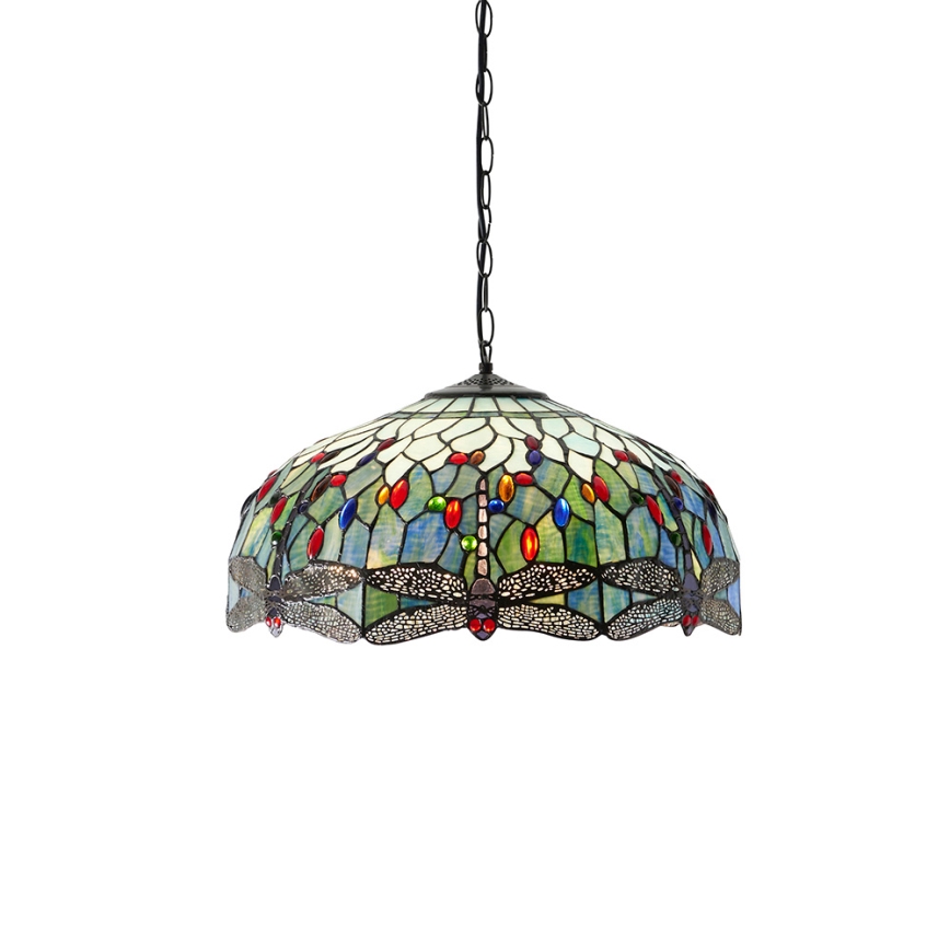 Endon 66148 - Candeeiro suspenso LIBÉLULA 3xE27/60W/230V diâmetro 50 cm