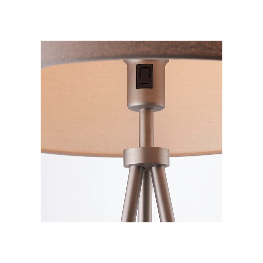 Endon 66987 - Candeeiro de pé TRI 1xE27/60W/230V bege
