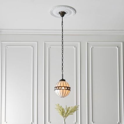 Endon 67044 - Candeeiro suspenso FARGO 1xE14/40W/230V diâmetro 25,5 cm