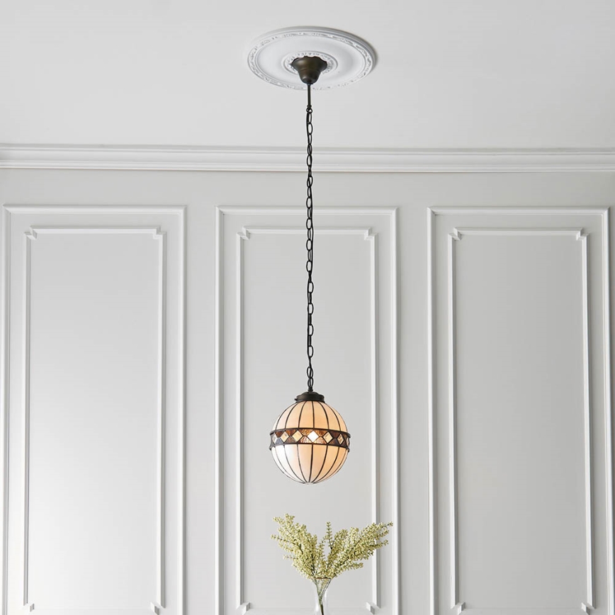 Endon 67044 - Candeeiro suspenso FARGO 1xE14/40W/230V diâmetro 25,5 cm