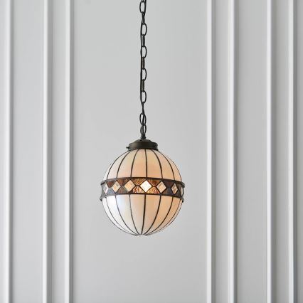 Endon 67044 - Candeeiro suspenso FARGO 1xE14/40W/230V diâmetro 25,5 cm