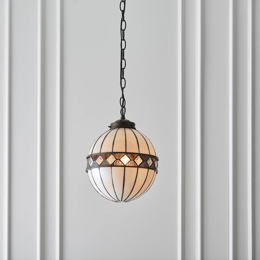 Endon 67044 - Candeeiro suspenso FARGO 1xE14/40W/230V diâmetro 25,5 cm