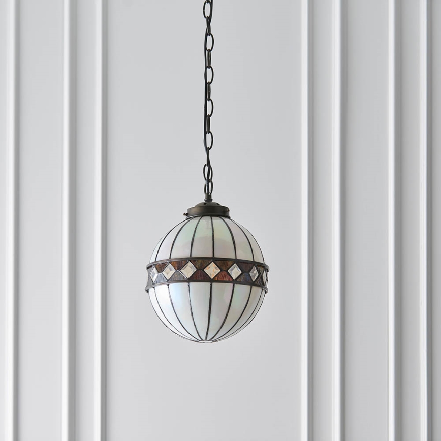 Endon 67044 - Candeeiro suspenso FARGO 1xE14/40W/230V diâmetro 25,5 cm