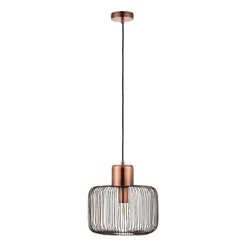 Endon 68986 - Pendente em cabo NICOLA 1xE27/40W/230V cobre