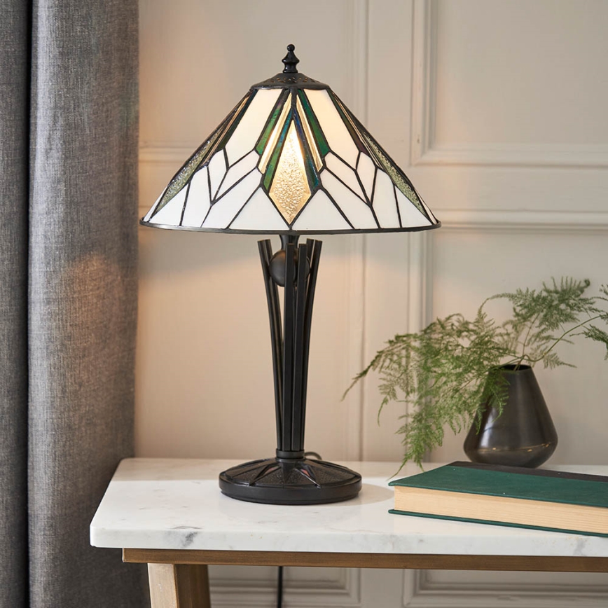 Endon 70365 - Candeeiro de mesa ASTORIA 1xE14/40W/230V diâmetro 30 cm