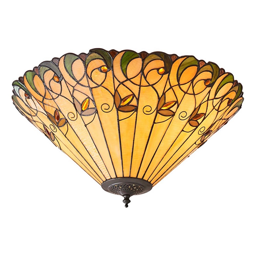 Endon 70706 - Iluminação de teto JAMELIA 2xE27/60W/230V diâmetro 50 cm
