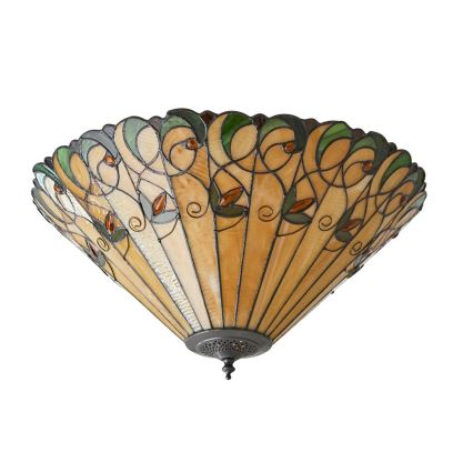 Endon 70706 - Iluminação de teto JAMELIA 2xE27/60W/230V diâmetro 50 cm