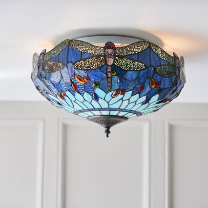 Endon 70722 - Iluminação de teto LIBÉLULA 2xE27/60W/230V diâmetro 41 cm