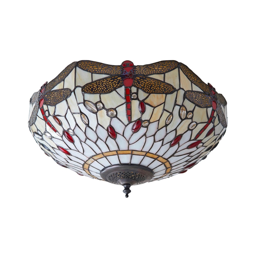 Endon 70723 - Iluminação de teto LIBÉLULA 2xE27/60W/230V diâmetro 41 cm
